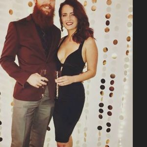 Sexy little black dress, velvet